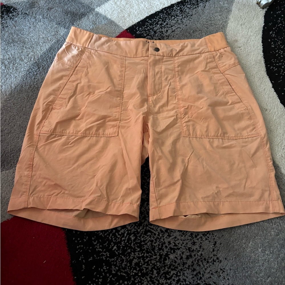 Peach Color Bermuda Boating Shorts